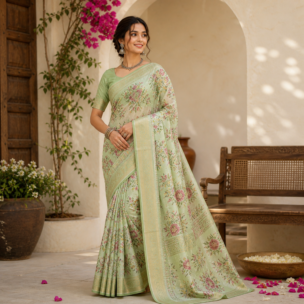 Home daily wear sarees